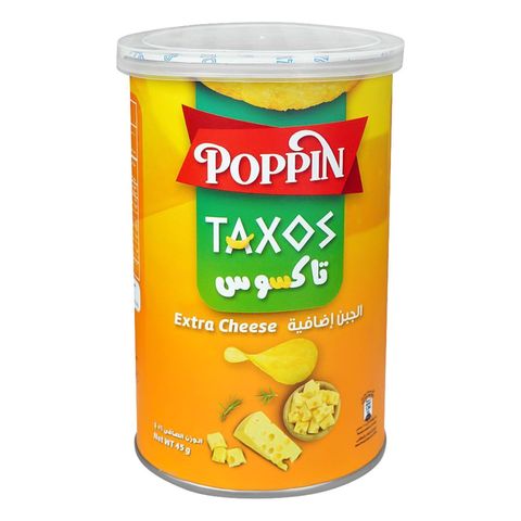 Poppin Taxos Extra Cheese 45g