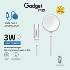 Gadget Mix Diginut BC-10W Magnetic Smart Watch Charger 1.2m White 1 Piece