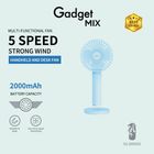 Gadget Mix Diginut CL-41 Handheld Fan with Mirror Tiffany Blue 1 Piece