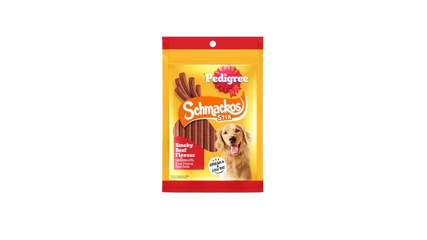 Pedigree Schmackos Smoky Beef Flavour 70g