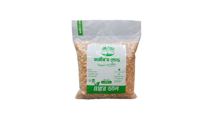 Farmer's Gold Anchor Dal 1kg (±1g)