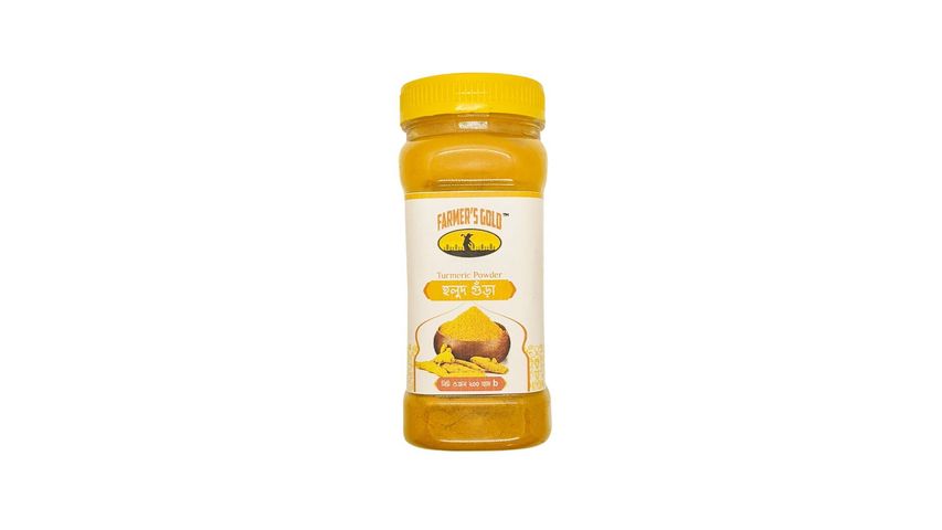 Farmer's Gold Turmeric Powder ( Holud Gura) 200g