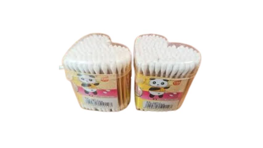 Heart Shaped Cotton Buds For Adult 180 Pieces