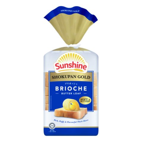 Sunshine Shokupan Gold Brioche Butter Loaf 300g
