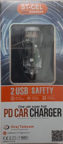 St Cel Pd Usb Car Charger 45w St 200 1 Piece