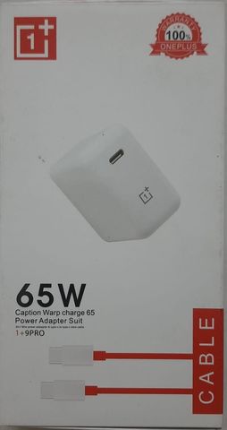 Oneplus 65w Power Adapter Suit 1+9 Pro Type C To Type C 1 Piece