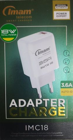 Imam 18w Adapter Charge Type C 1 Piece
