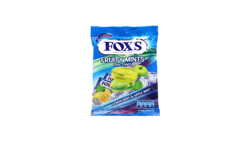 Fox's Fruity Mints Candy Bag 125g