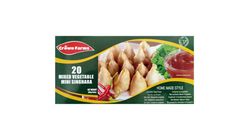 Crown Farms Mixed Vegetable Mini Singhara 20 Pieces 300g