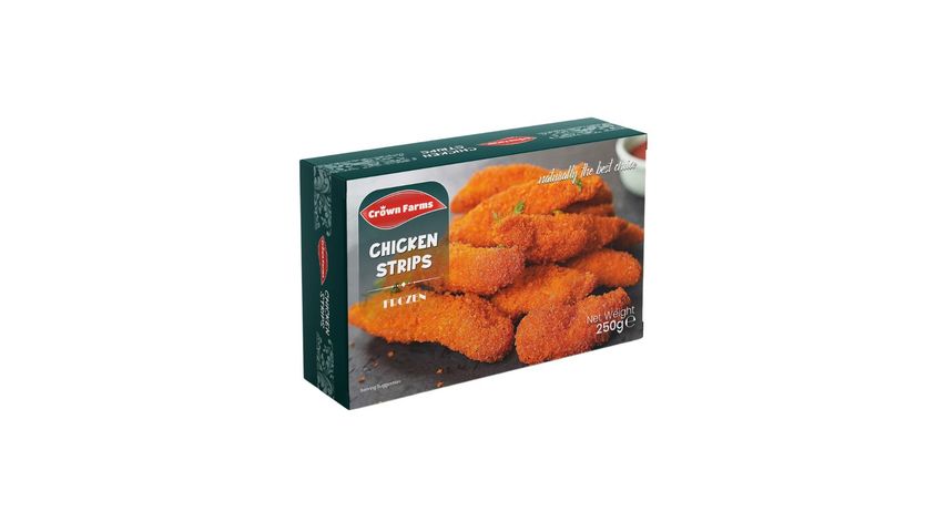 Crown Farms Chicken Strips 250g