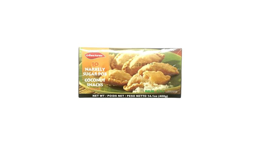 Crown Farms Narkely Sugar Pob 10 Pieces 400g
