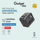 Gadget MIX Diginut TR-05 2 USB-A 2.4A Travel Adapter Black