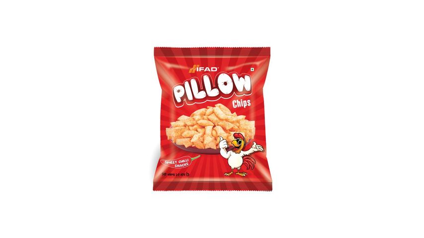 Ifad Pillow Chips Sweet Chili Snacks 15g