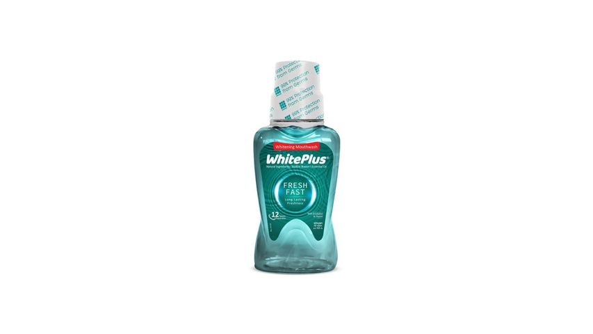 White Plus Whitening Fresh Fast Mouthwash 250ml