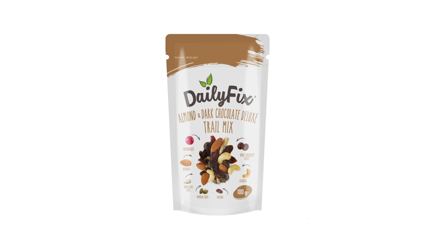 DailyFix Almond & Dark Chocolate Deluxe Trail Mix 100g