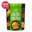 (New Limited Edition) The Golden Duck Co Chilli Lime Flavoured Fish Skin Crunchy Crisps Snacks 85g