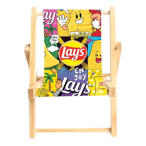 (GWP) Lay's Beach Chair Phone Holder 1 Piece