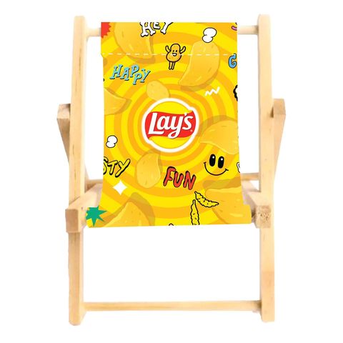 (GWP) Lay's Beach Chair Phone Holder 1 Piece