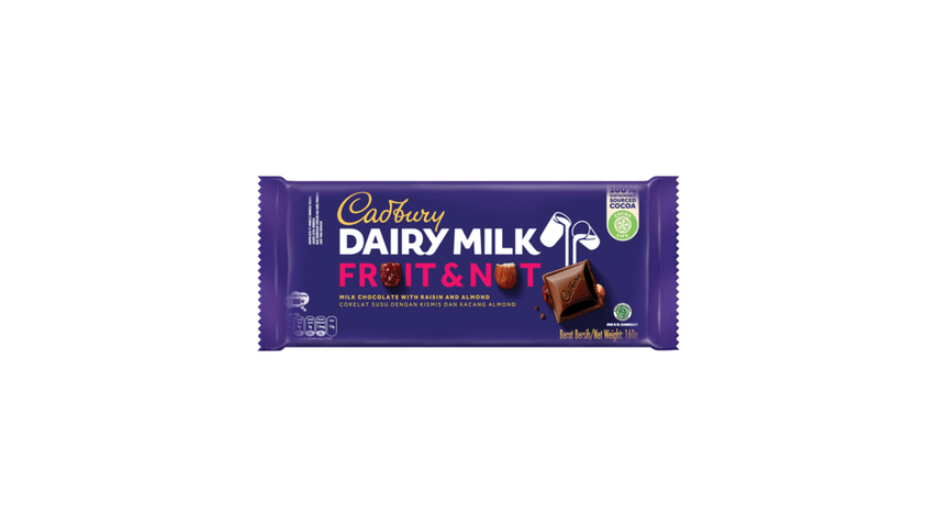 Cadbury Dairy Milk Chocolate Fruit & Nut 160g (Imported)