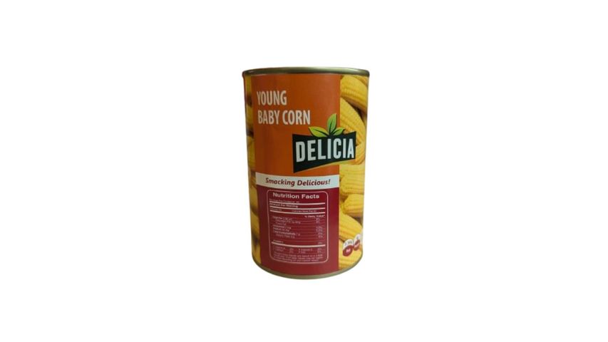 Delicia Young Baby Corn 400g