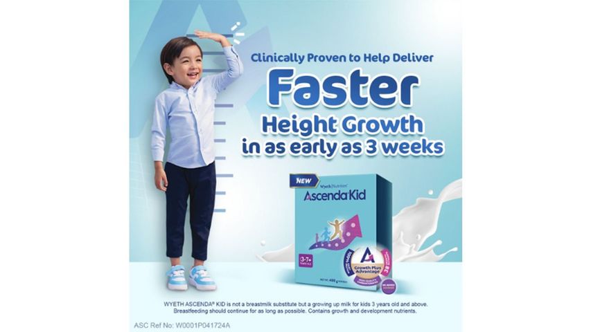 Ascenda Kid Powdered Milk Drink Box 400g