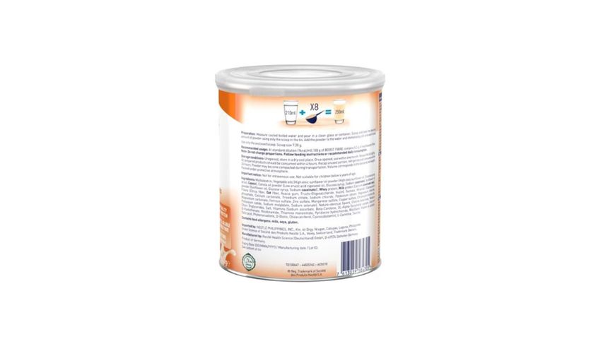 Boost Fibre Vanilla Flavour Can 800g