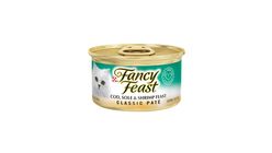 Fancy Feast Cod, Sole & Shrimp Classic Pate 85g