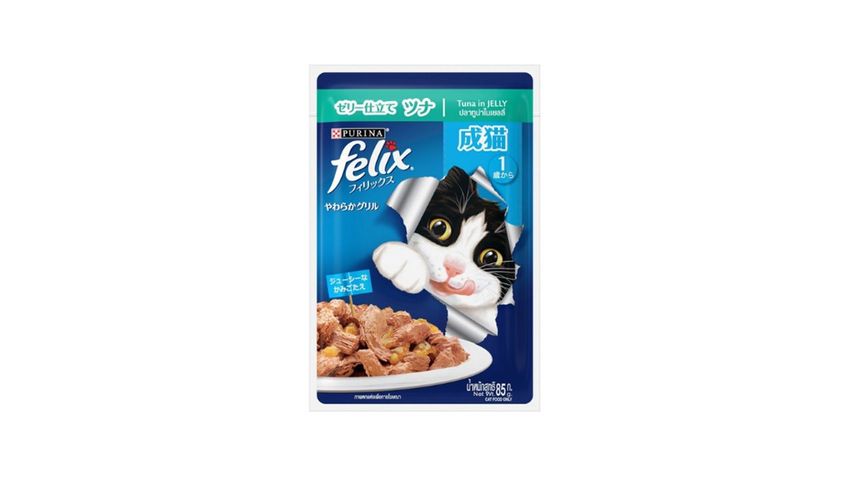 Felix Adult Cat with Tuna in Jelly 85g