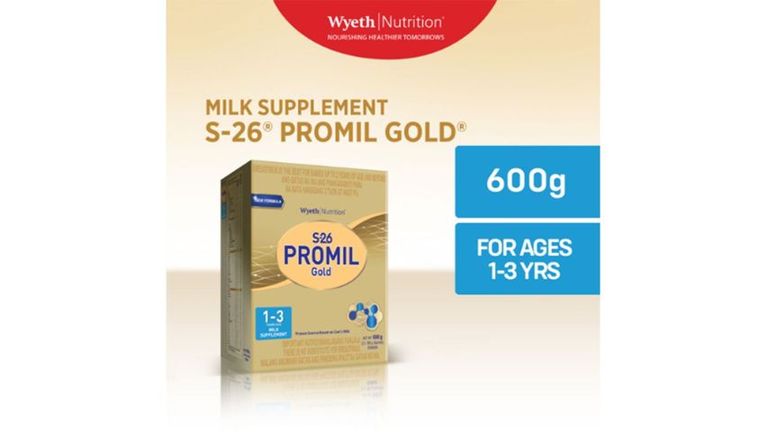 S-26 Promil Gold (1-3 Years Old) Box 600g