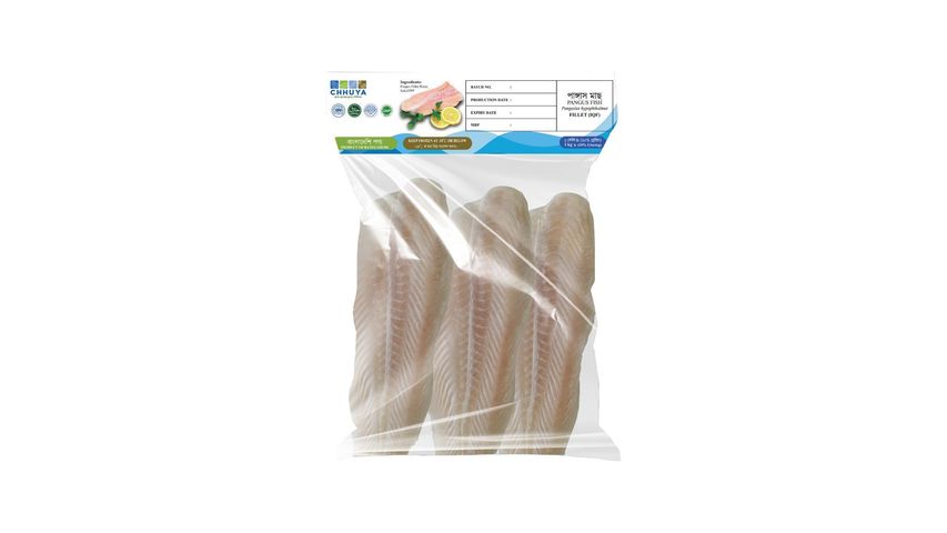 Chhuya Pangasius Hypophthalmus (Dori) Fillet 1kg