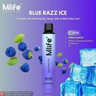 Mlife Blue Razz Ice 50mg (6000 Puffs) Disposable Vape 10ml