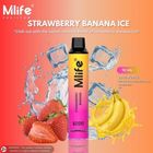 Mlife Strawberry Banana Ice 50mg (6000 Puffs) Disposable Vape 10ml