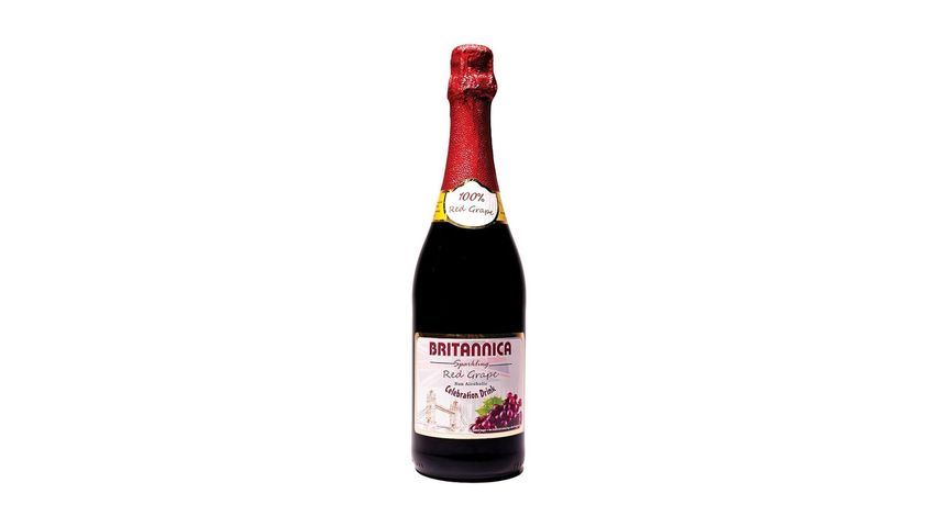 Buy Britannica Sparkling Red Grape Celebration Drink 750ml from