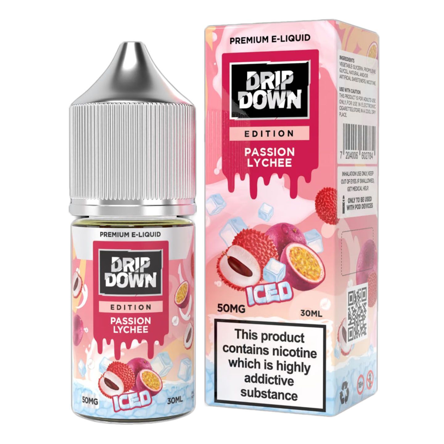 Drip Down Passion Lychee Iced 50MG 30ML