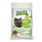 Jungle +12 Adult Dry Cat Food Chicken & Fish Turkey 500g