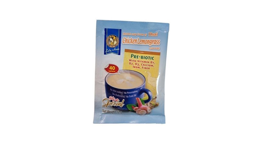 Lady Anna Instant Soup Cream Of Thai Chicken Lemon Grass 12g