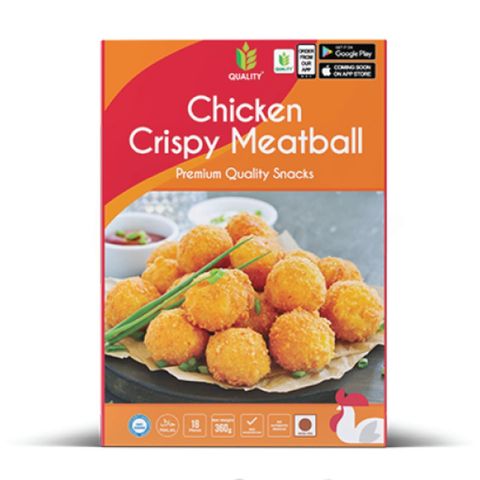 Quality Chicken Crispy Meatball 18 Pieces