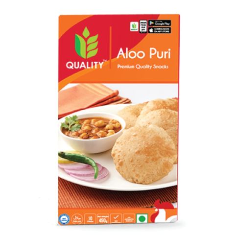 Quality Aloo Puri 10 Pieces 450g