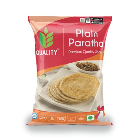 Quality Plain Paratha 10 Pieces 600g