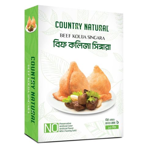 Country Natural Beef Kolija Singara (10 Pieces) 400g