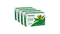 Himalaya Neem & Turmeric Soap 125g (Buy 3 Get 1 Free)