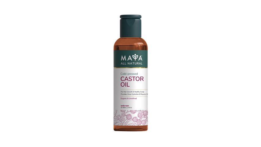 Maya All Natural Cold Pressed Castor Oil 120ml