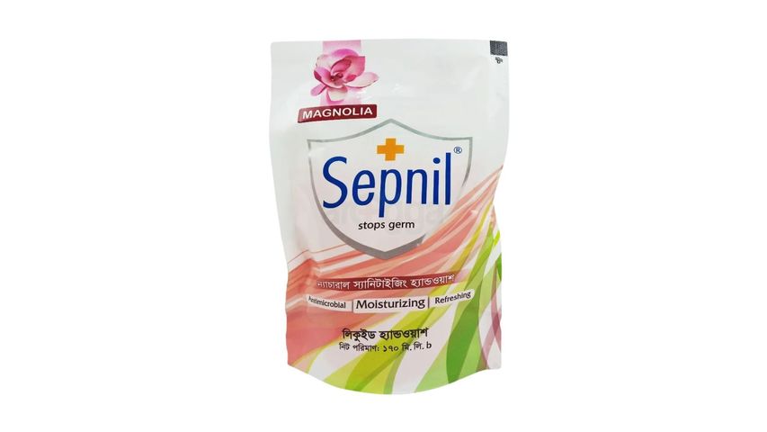 Sepnil Natural Sanitizing Hand Wash Magnolia Refill 170ml