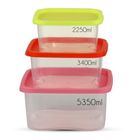 Food Container Set Large 3 Pieces