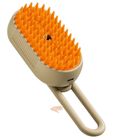 Electric Pet Grooming Brush with Steamy Spray Random Color 1 Piece