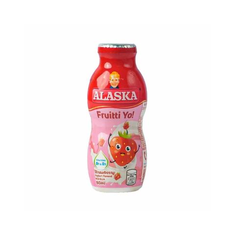 Alaska Frutti Yo! Strawberry Yoghurt-flavored Milk Drink 80ml