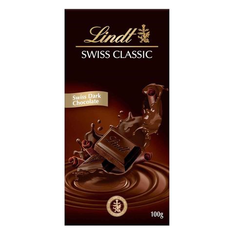 Lindt Swiss Classic Dark Chocolate 100g