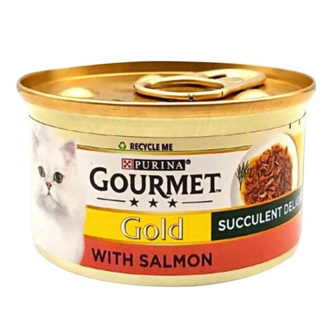Purina Gourmet Gold with Salmon 85g