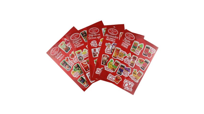 Clara Ole Sticker Pack (Free Merch) 1 Set