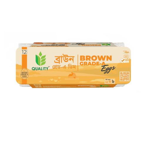 Quality Brown A Grade Eggs Box 12 Pieces